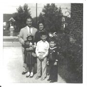 6417 Dad Mom Cathy Mike Tony 25 Sept 1955